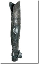 Over the knee Biker Boot