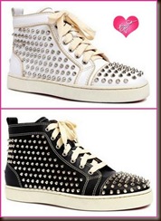 Christian Louboutin High Top with Studs