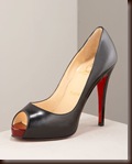 Christian Louboutin OTK black peep toe