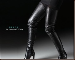 prada over the knee boots 2009