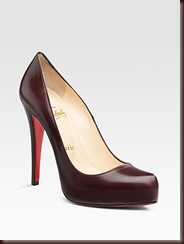 Christian Louboutin OTK black pointed toe pump