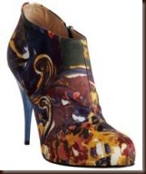 Guiseppe Zanotti multi color shootie