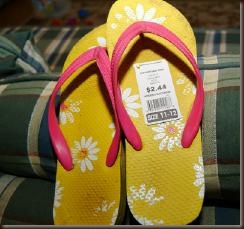 flipflop from WalMart