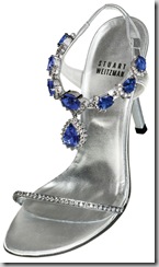 stuartweitzman 2 million dollar shoe tanzanite and diamonds