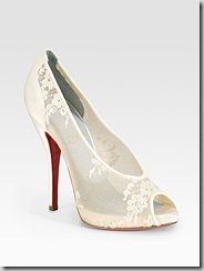 Christian Louboutin Wedding Shoe