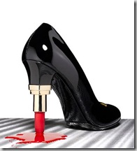 lipstick heel by Alberto Guardani from SHOESHOE FB page